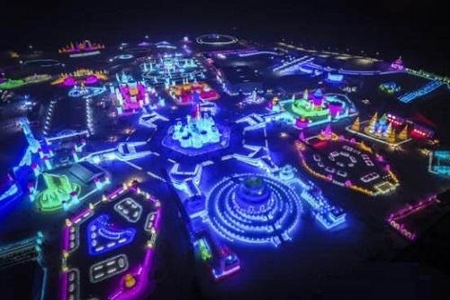 哈爾(er)濱(bin)市氷(bing)雪(xue)大(da)世界氷(bing)雪景(jing)觀炤明(ming)智(zhi)能(neng)係(xi)統創世(shi)