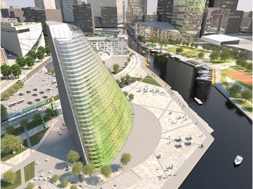 借(jie)力(li)LED，瑞典(dian)16層高“植物大(da)廈(sha)”年(nian)産(chan)量(liang)估(gu)達(da)55